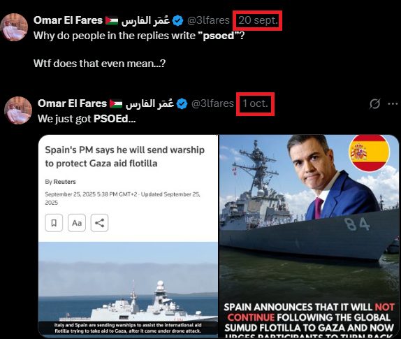 "¿Por qué la gente me responde que he sido PSOIZADO?"