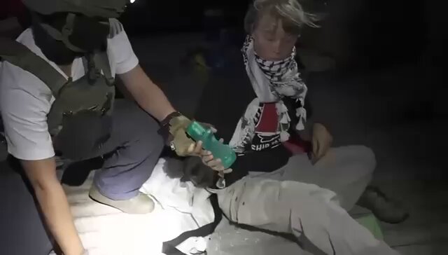 Tres influencers de la Flotilla de Gaza anuncian que harán una huelga de hambre y se negarán a aceptar cualquier alimento de los israelíes.