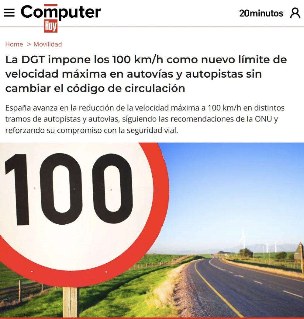 Mientras los coches son cada vez más seguros y capaces de mantener cruceros superiores a 120km/h...