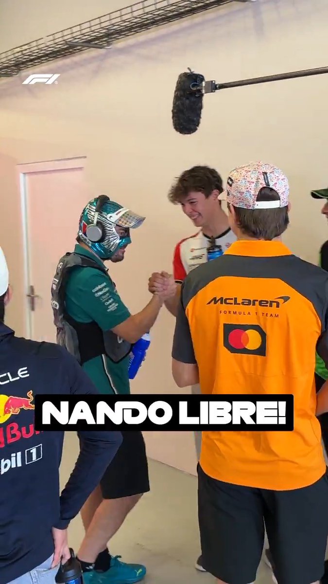 Fernando Alonso se integró perfectamente en el GP de México.