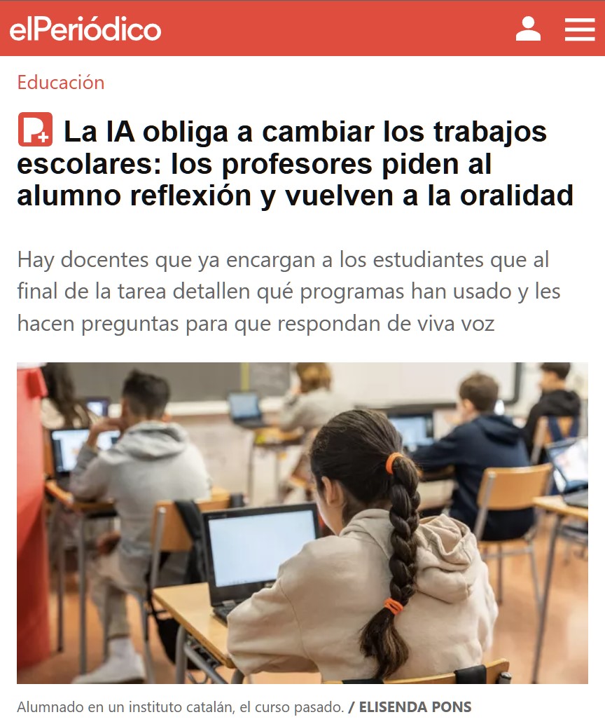 La IA está obligando a los profesores a volver a las exposiciones orales.