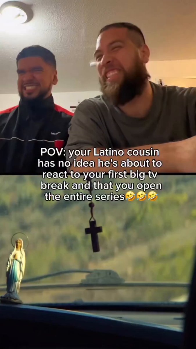 ExpIota de orgullo al ver que su primo protagoniza el inicio de una serie de TV.