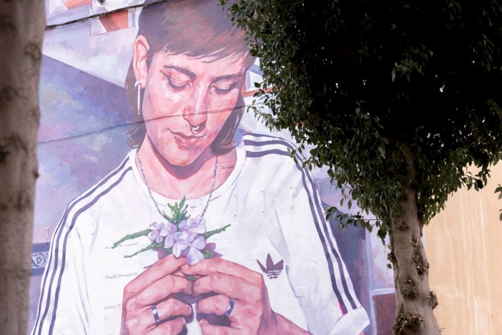 Un mural de un pueblo valenciano, seleccionado como uno de los mejores de todo el planeta.