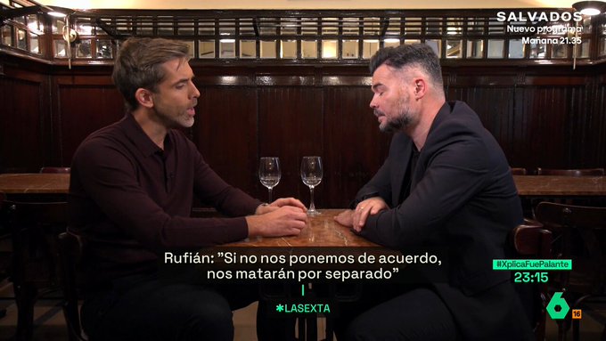 Rufio quiere ser el nuevo Peter Pan.