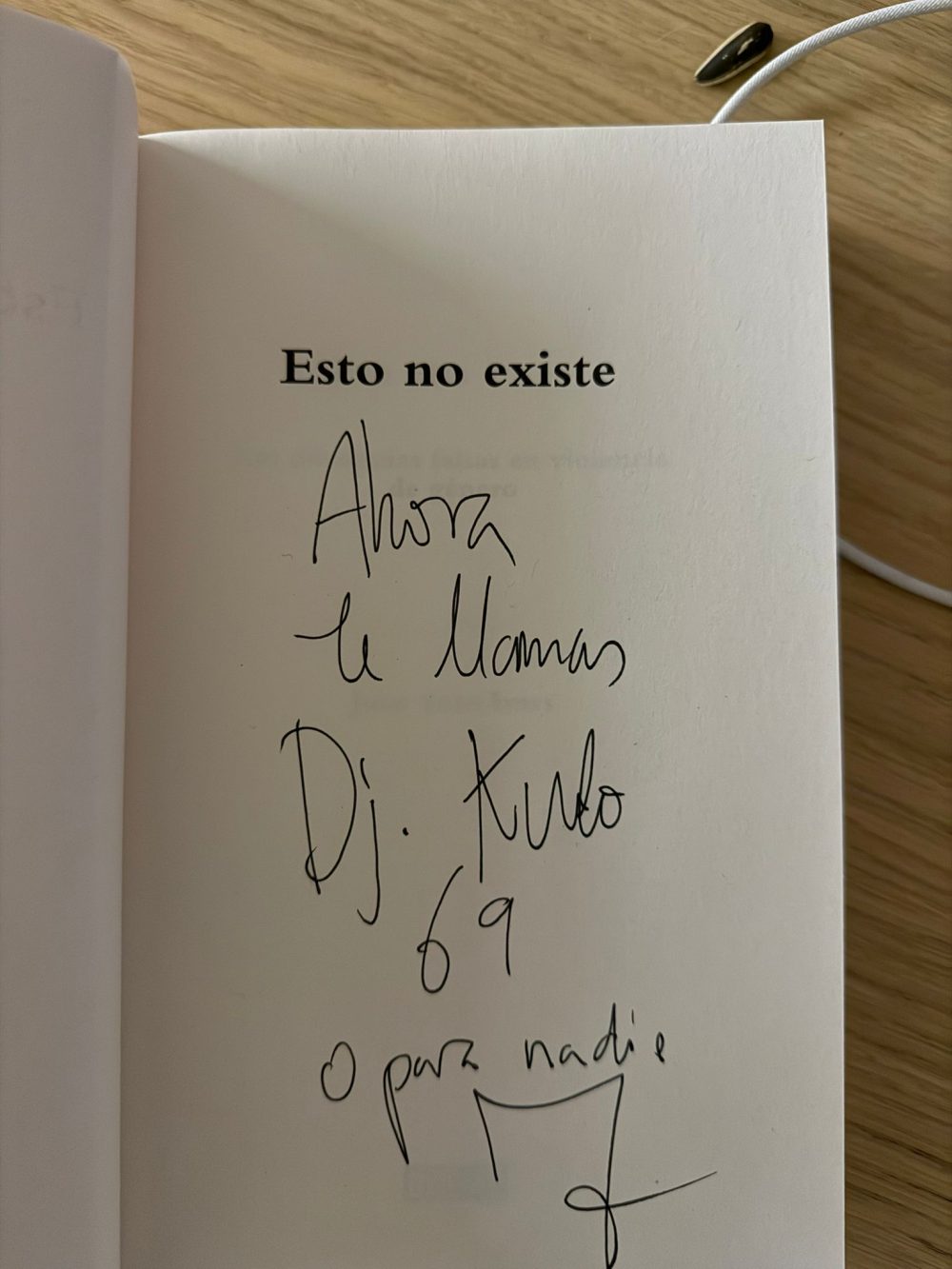 A partir de ahora el finolier Bizcoché se llamará DjKulo69