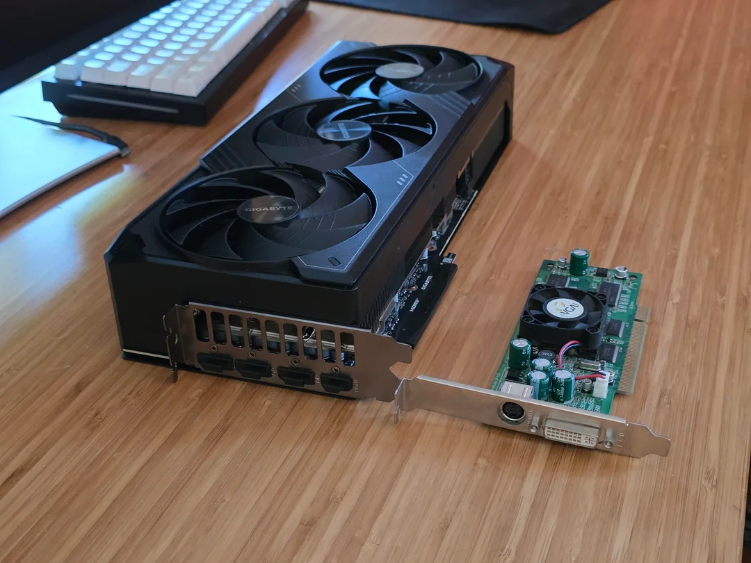 Mi primera GeForce vs última mi GeForce