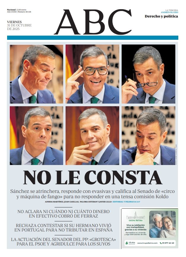 Recuerdo cuando Rajoy recurrió a la misma estrategia con el caso Gurtel. No tuvo el mismo resultado.