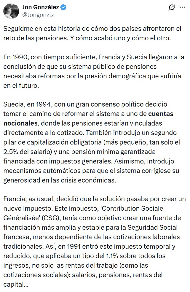 Francia sube el CSG del 9,2 al 10,6%, un impuesto creado para complementar las cotizaciones sociales y poder pagar las pensiones.