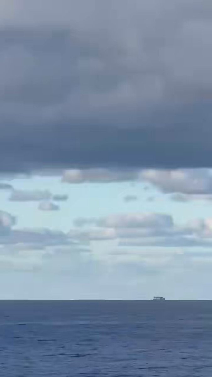 Así se vio el aterrizaje de New Glenn en la plataforma flotante.