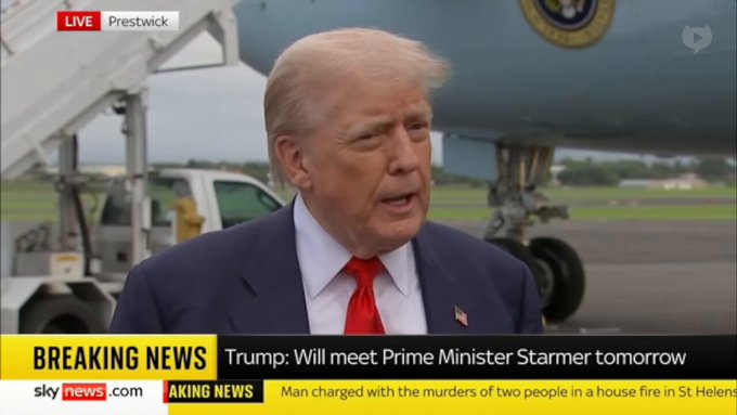 Trump llama a Europa a detener "la invasión islámica".