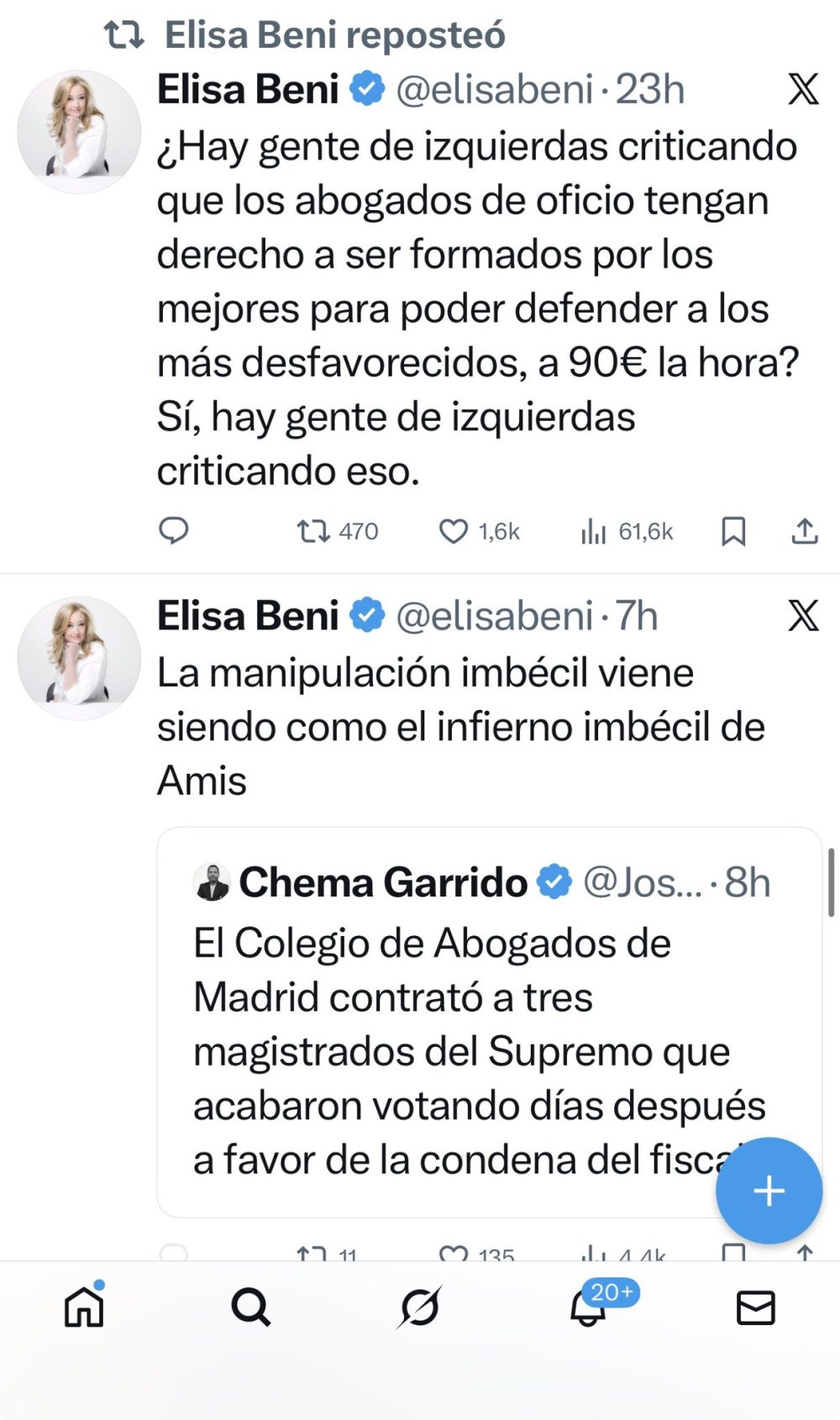 Elisa Beni se despide de El Diario por no querer formar parte de un medio manejado por el Gobierno.