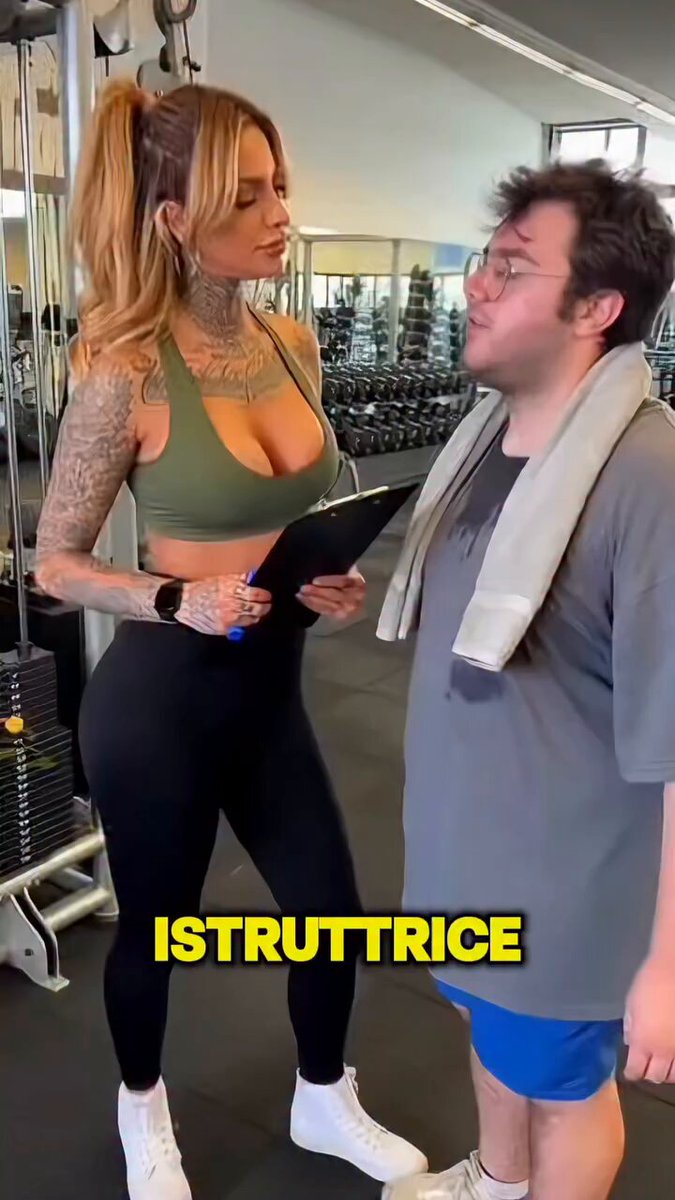 Entrenadora ¿Qué máquina debo usar para impresionar a las chicas?