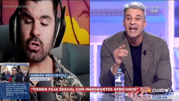 "Te estás retratando tú solo, Segarro"