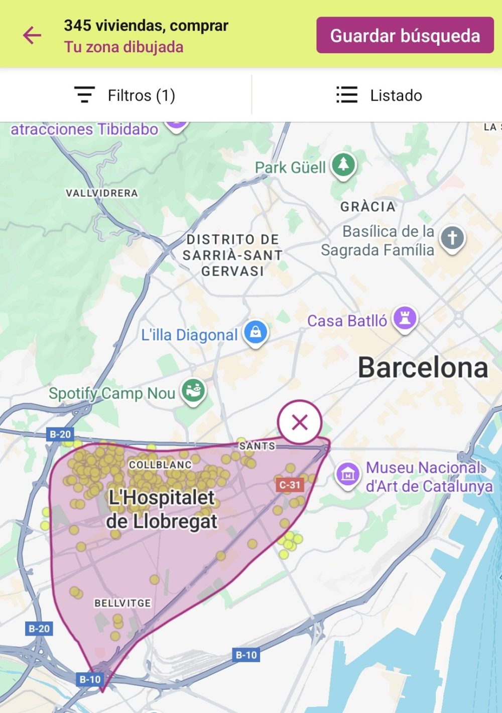 En el centro de Barcelona hay más de 370 viviendas okupadas.