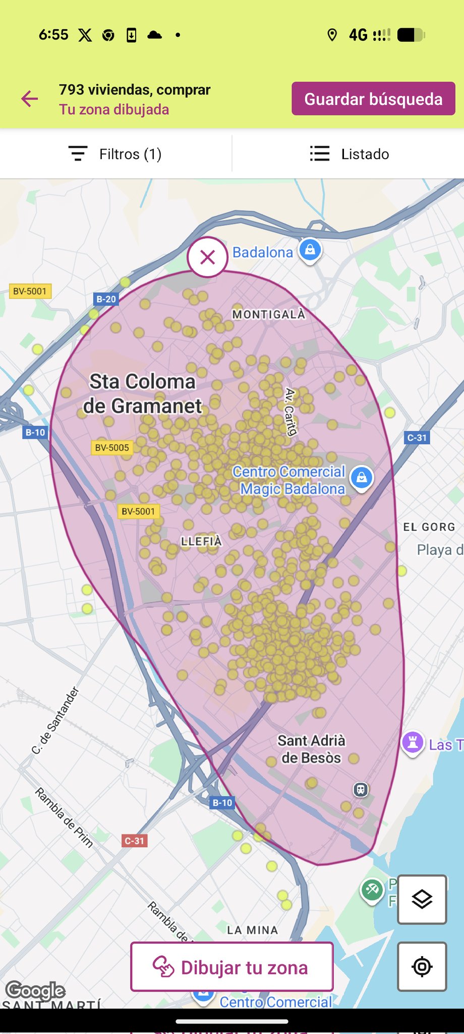 En el centro de Barcelona hay más de 370 viviendas okupadas.