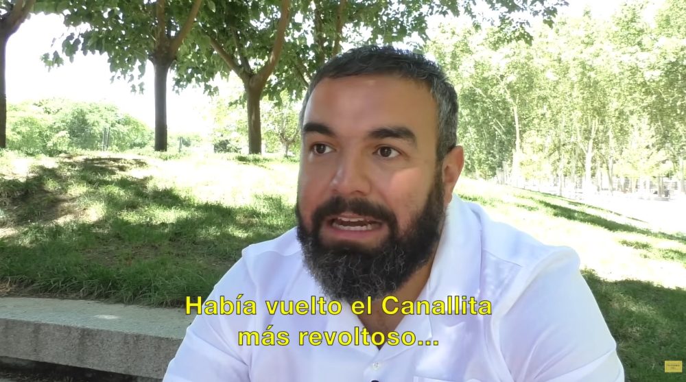 "Me veo peligroso. La voy a liar".