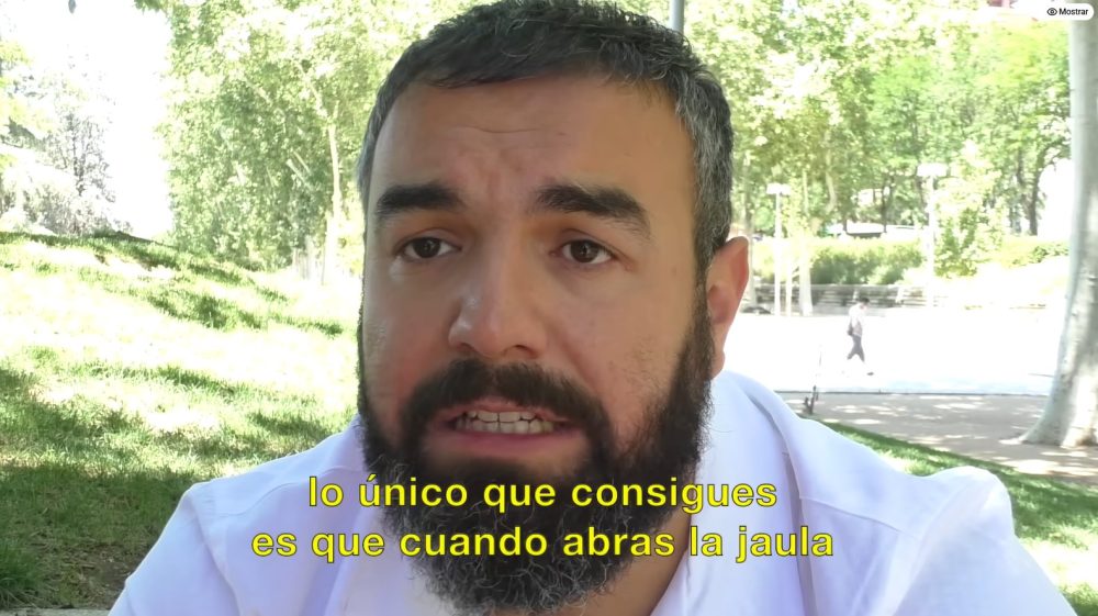 "Me veo peligroso. La voy a liar".