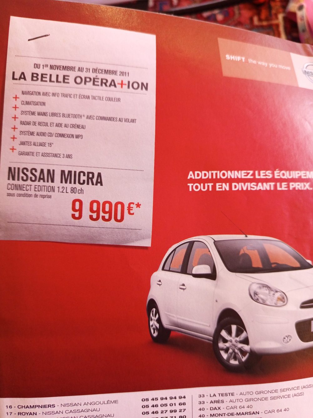 Nissan Micra 2011 vs Micra 2025