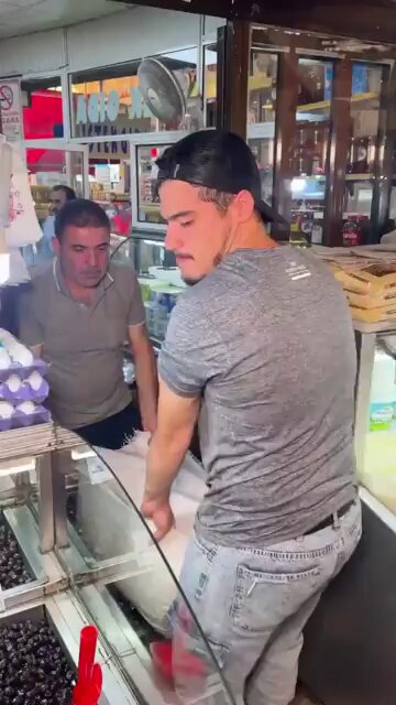 ¿Qué os parece este queso turco?