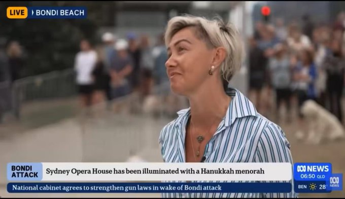 Unos periodistas de la ABC entrevistan en directo a la hija de uno de los hеridos en el atentado terrorista de este domingo en Australia y ella les dice a la cara la verdad: que ellos son tan culpables como los terroristas.