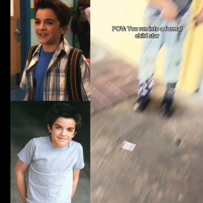 Una mujer se encontró a Ned, de Nickelodeon, en la indigencia.