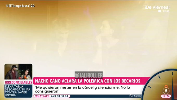 Nacho Cano sobre el caso de los becarios "No está cerrado, estará cerrado el día que estén todos en la cárcel, todos pagando lo que han hecho, y pagándome a mí por lo que me han hecho, pero más que nada para que no se lo hagan a nadie más"