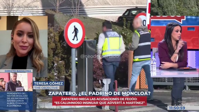 La grabación en vídeo de la cita clandestina que Zapatero tuvo con el empresario de Plus Ultra en medio del campo.