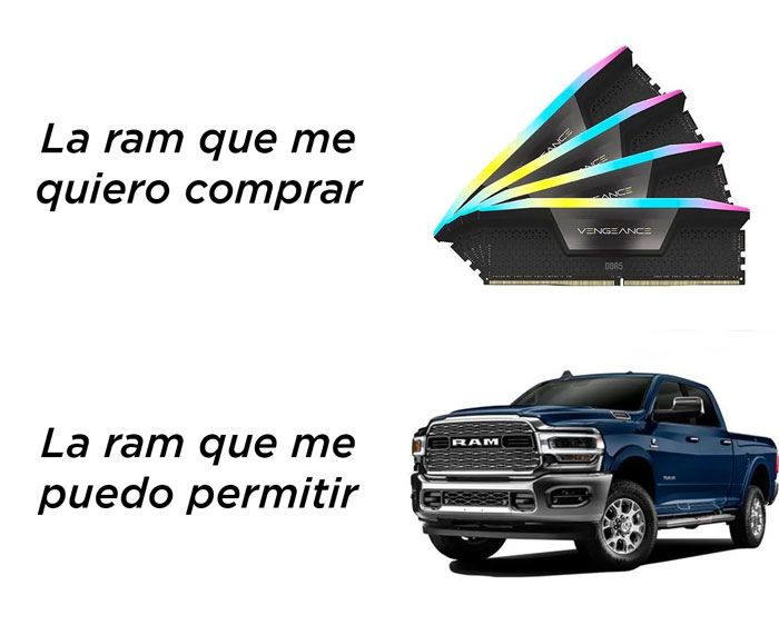 La locura de los precios de la RAM.