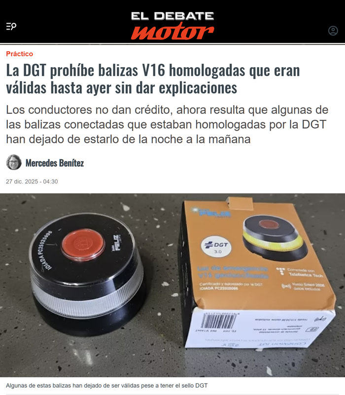 Nunca subestimes la capacidad de la DGT para cаgаrla aún más.