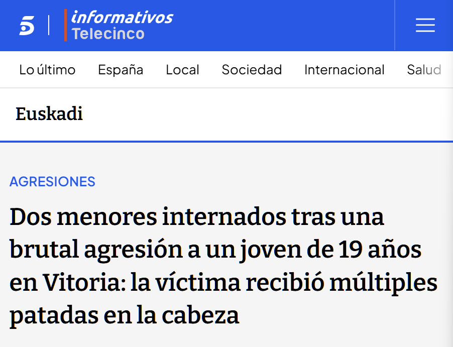 Menores de menorlandia.