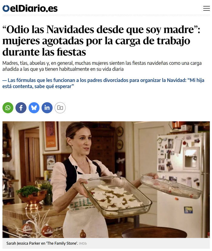 Por estas fechas no podía faltar el artículo de rigor...