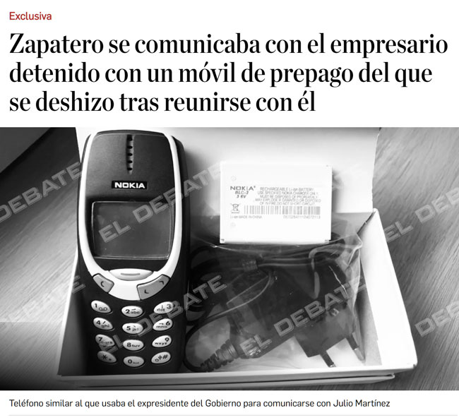 Así hablan de Zapatero en un canal de TV de EEUU.