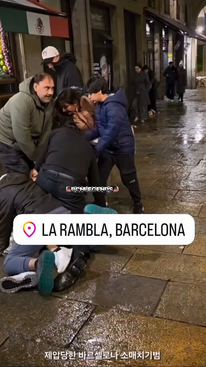 Esto ha ocurrido en Barcelona tras detener a un ladrón.