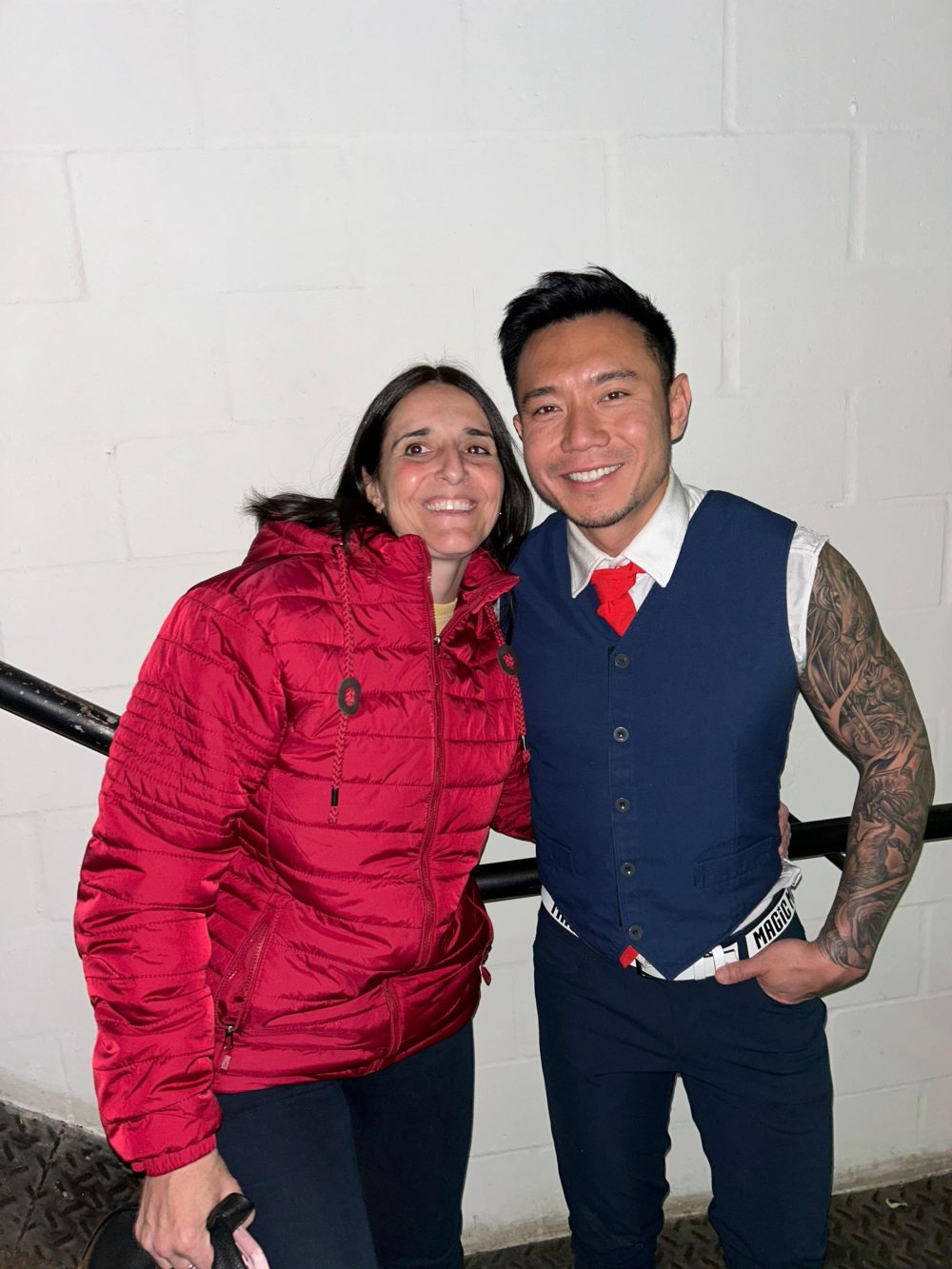 "Mi mamá con nosotros"