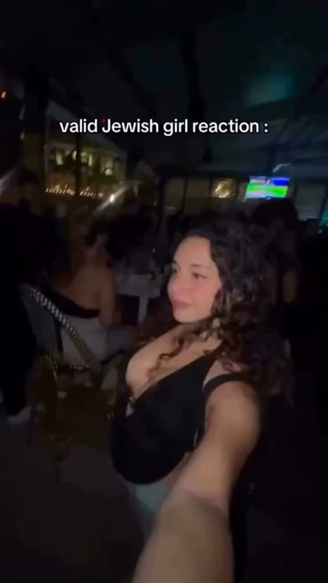 Legítima reacción de chicas judías.