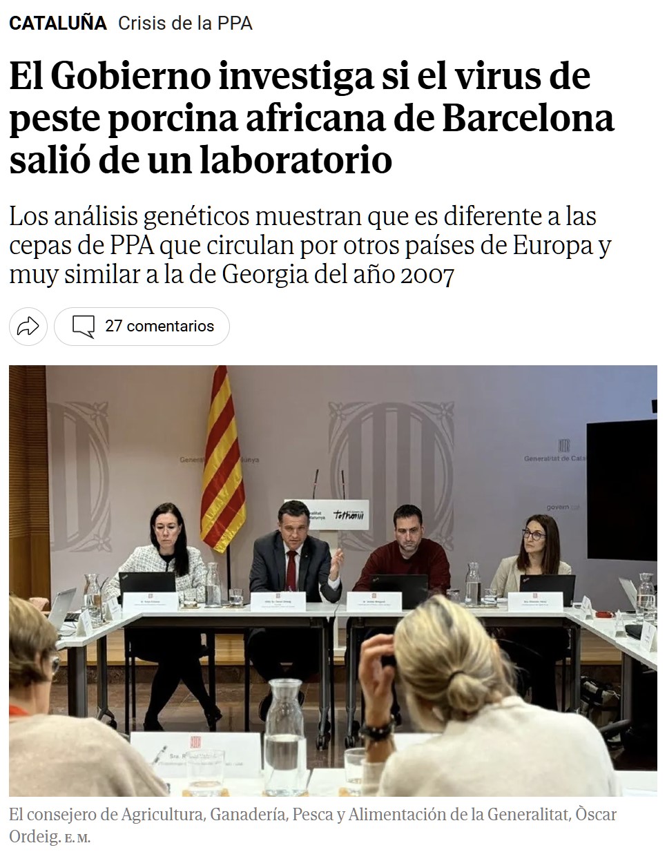 Damos por hecho que el COVID surgió de un mercado chino random que vendía murciélagos, pero... vamos a investigar si porcina la crearon en un laboratorio.