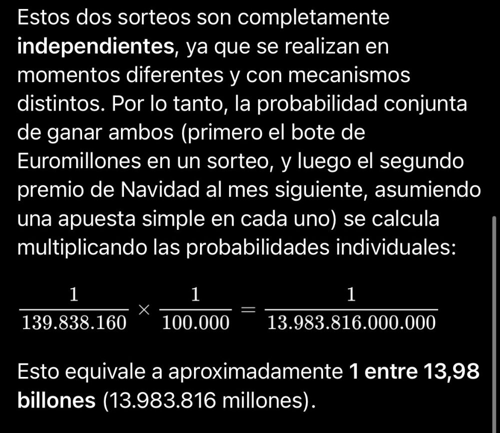 Soledad tiene la suerte del ganador.