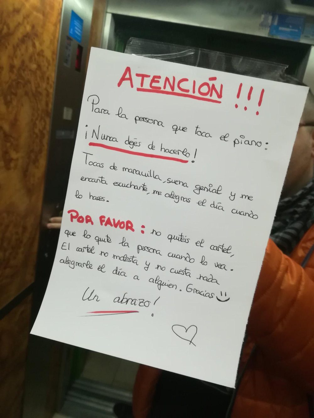 Vecinos colegas... de verdad.