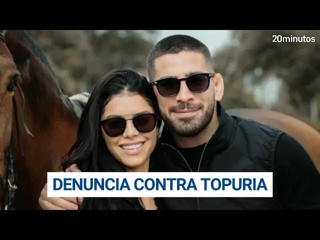 Giorgina Uzcategui formalizó una denuncia por malos tratos al recibir la demanda de separación de Topuria.