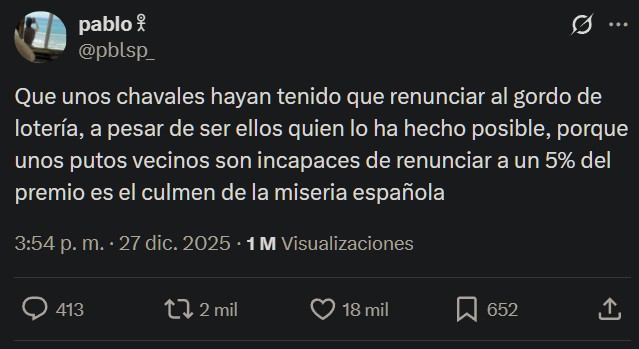 El país está dividido en el caso de las participaciones de Villamanín.