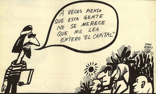 Solo un necio o una mala persona insistiría en repetir una y otra vez lo que sabe que acaba empobreciendo a la gente.