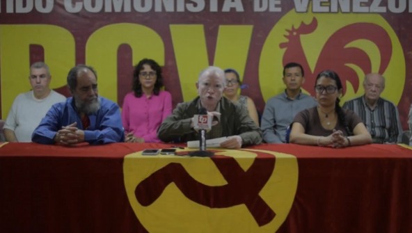 El Partido Comunista de Venezuela denuncia la represión del régimen de Maduro.