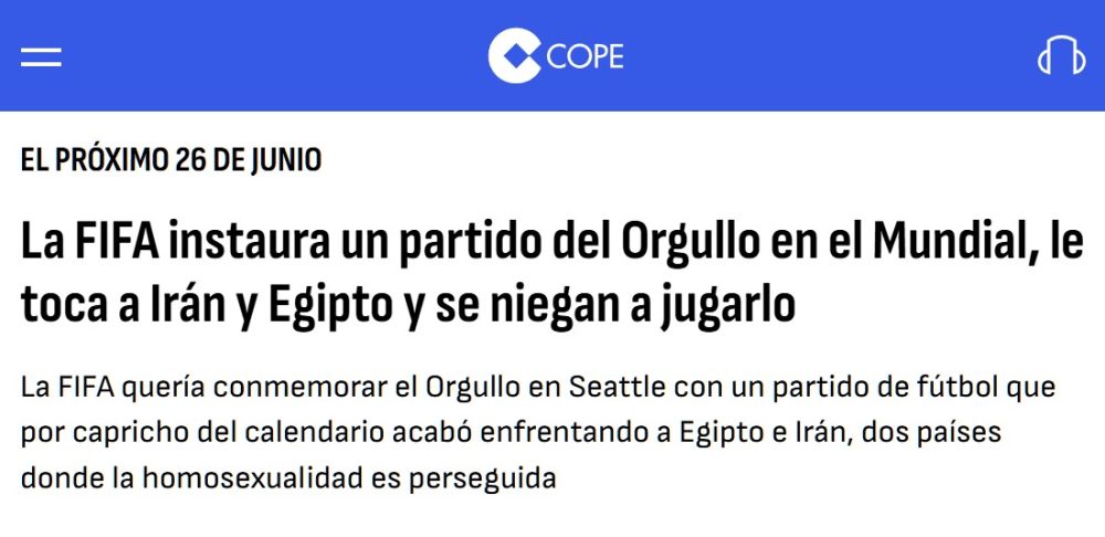 Parece El Mundo Today pero es una noticia real.