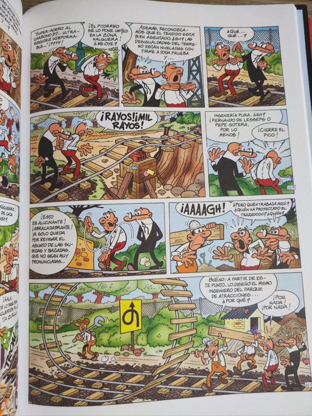 Vivimos literalmente en un comic de Mortadelo y Filemón.