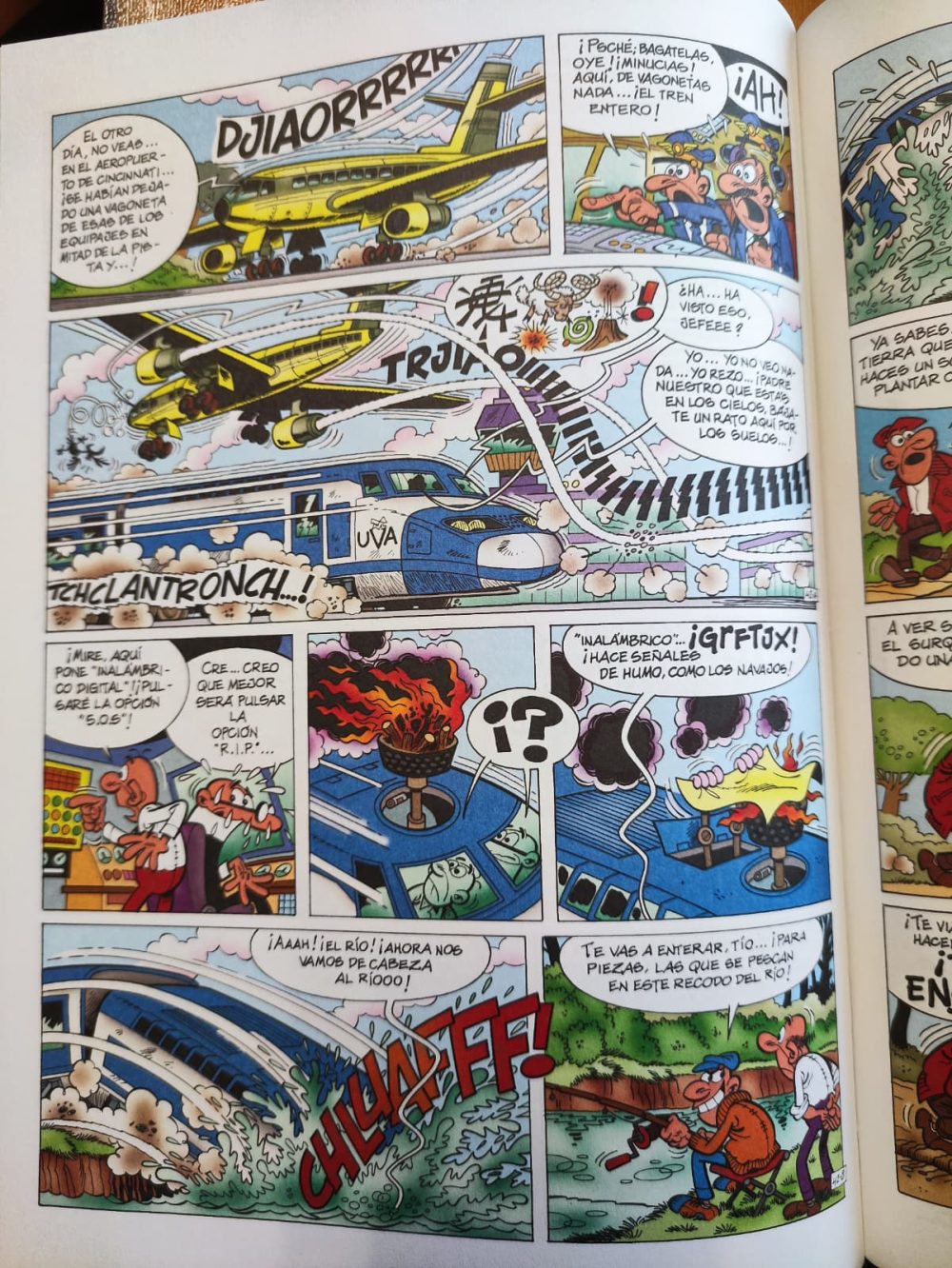 Vivimos literalmente en un comic de Mortadelo y Filemón.