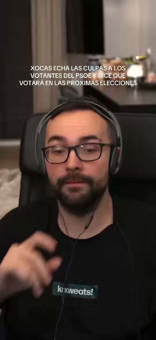 Ni cotiza que El Xokas va a votar a Escaños en Blanco.