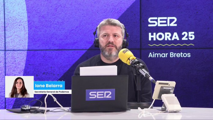 Belarra sobre el acuerdo para la regularización de medio millón de inmigrantes: "Son personas que ya están aquí y están trabajando sin derechos, construyendo el país. Tener a la gente sin papeles es esclavitud en el siglo XXI".
