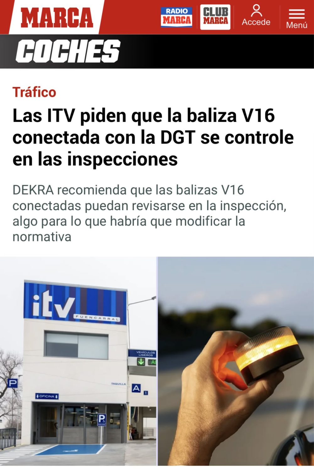 Llados opina sobre la Baliza V16 desde Miami