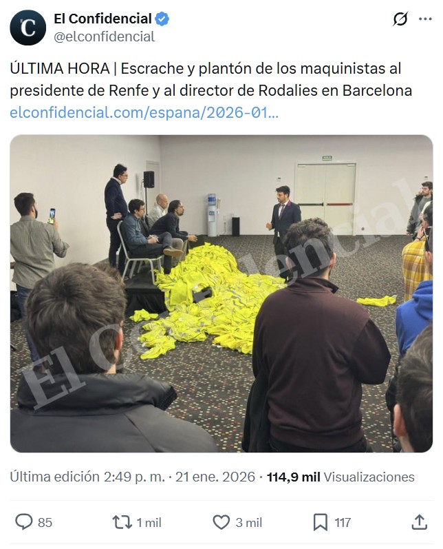 Han encontrado el bogie del Iryo en un arroyo a 300 metros del accidente.