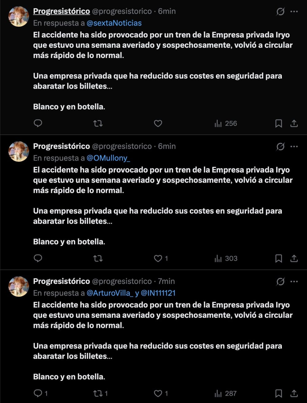 Óscar Puente dice que el accidente ha sido muy raro porque el tren era nuevo y se había trabajado en modernizar esas vías hace poco.